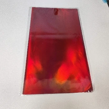 Folija rdeča metaliziran tisk z laserskim tiskalnikom 50pol A4, rem,metalic,film,transfer